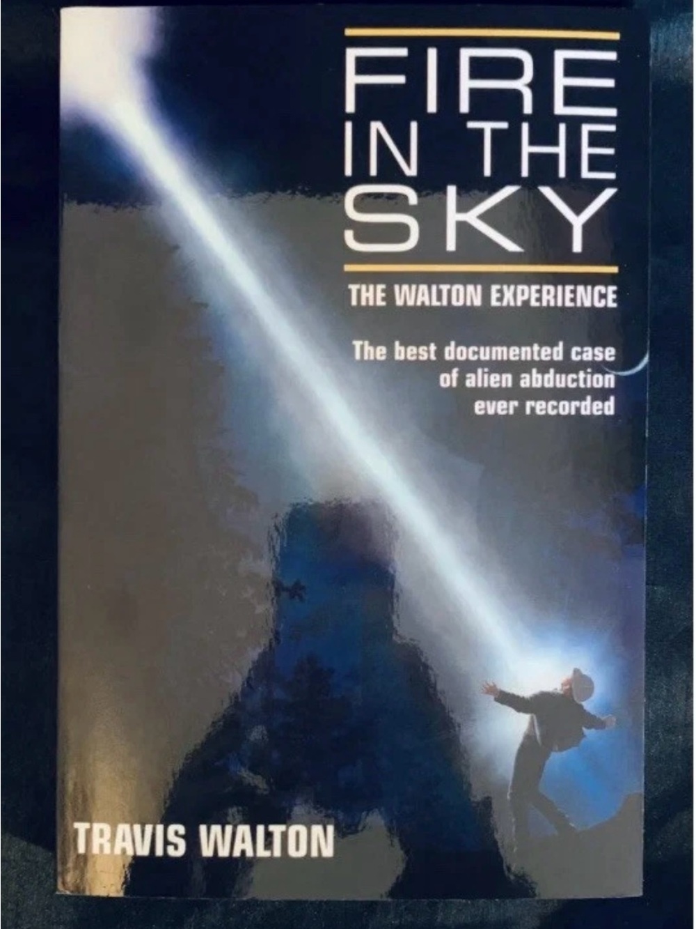 Signed Travis Walton Fire in the Sky UFO Alien Abduction